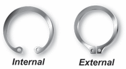 Tru-Arc Type SR 310-118 4 Pack 1-3/16 External Snap Ring